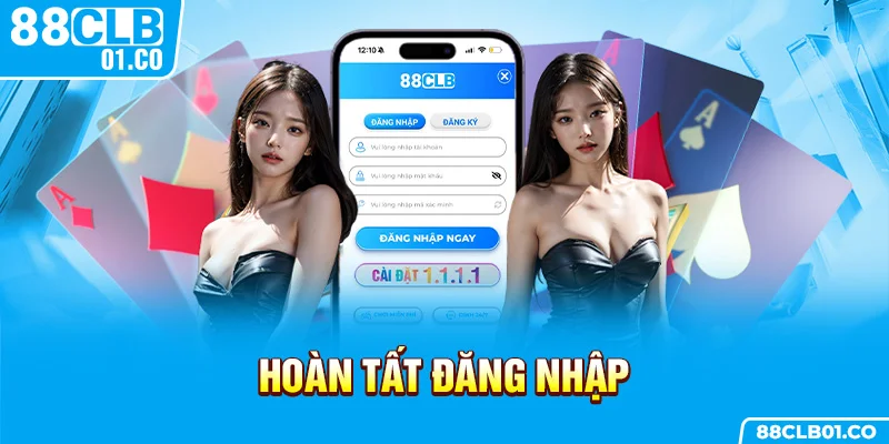 Hoàn tất đăng nhập 88clb